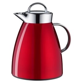 Insulated jug Dan, GV 1,0 L, approx. 8 cups, lacquered aluminum, red velvet burgundy, alfiDur-vacuum hard glass insert product photo