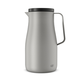 vacuum jug STUDIO stainless steel beige matt 1.0 ltr screw cap product photo