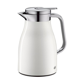 vacuum jug SKYLINE 0.65 ltr stainless steel white | one-hand operation product photo