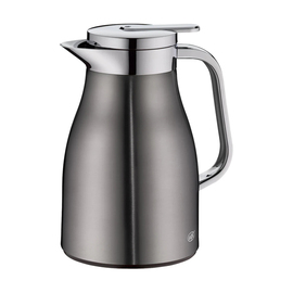 vacuum jug SKYLINE 0.65 ltr stainless steel grey | one-hand operation product photo
