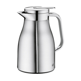 vacuum jug SKYLINE 0.65 ltr stainless steel matt | one-hand operation product photo