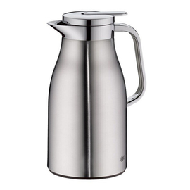 vacuum jug SKYLINE 1.0 ltr stainless steel matt | one-hand operation product photo