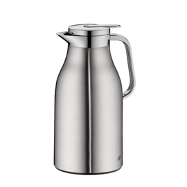 vacuum jug SKYLINE 1.5 ltr stainless steel matt | one-hand operation product photo