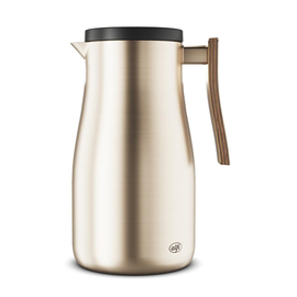 vacuum jug STUDIO ALLURE 1.0 ltr stainless steel champagne coloured matt product photo