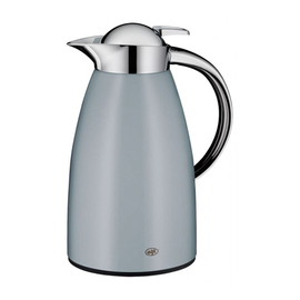 vacuum jug SIGNO 1 ltr stainless steel grey | one-hand operation product photo