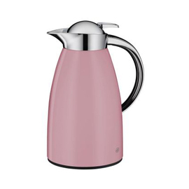 vacuum jug SIGNO 1 ltr stainless steel pink | one-hand operation product photo