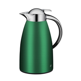 vacuum jug SIGNO 1 ltr stainless steel green | one-hand operation product photo
