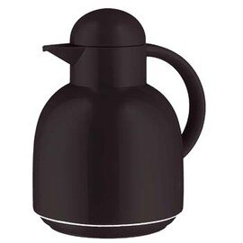 Insulated jug Neat, GV 1.0 L, approx. 8 cups, made of high-quality plastic, alfiDur-vacuum hard glass insert, black product photo