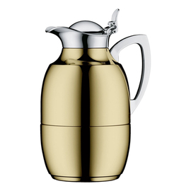vacuum jug JUWEL 1.0 ltr stainless steel golden coloured | one-hand operation product photo