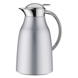vacuum jug GLORY 1 ltr metal silver coloured vacuum -  tempered glass screw cap product photo