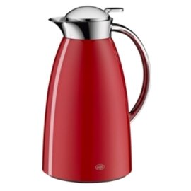 vacuum jug GUSTO 1 ltr metal red vacuum -  tempered glass screw cap product photo