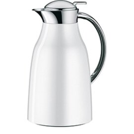 vacuum jug GLORY 1 ltr metal white vacuum -  tempered glass screw cap product photo