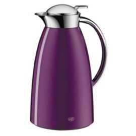 vacuum jug GUSTO 1 ltr metal cassis coloured vacuum -  tempered glass screw cap product photo