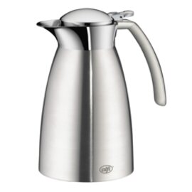 vacuum jug GUSTO TT 0.6 ltr stainless steel matt | one-hand operation product photo