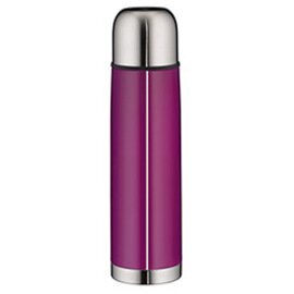 CLEARANCE | vacuum flask ISOTHERM ECO 0.75 l stainless steel purple cassis coloured screw cap product photo