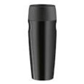 insulating drinking cup ISO MUG 0.35 l stainless steel black pressure cap  H 217 mm product photo