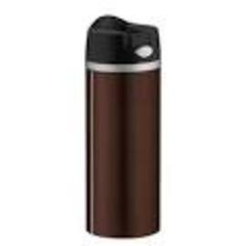 CLEARANCE | insulating drinking cup ISO MUG PERFECT 0.35 l stainless steel brown pressure cap  H 211 mm product photo