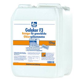 glasswasher detergent GALAKOR F3 12 kg canister product photo