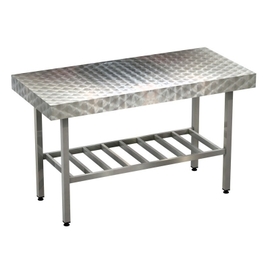 packing table with deposit grid L 1200 mm W 700 mm H 900 mm product photo