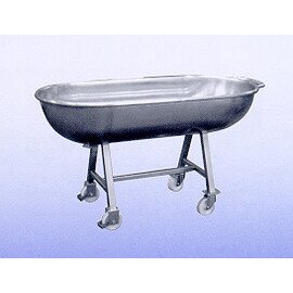 meat mixing trough | 1200 mm  x 700 mm  H 850 mm 2 fixed castors|2 swivel castors product photo