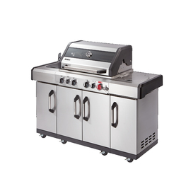 gas grill 4 SIK Profi Turbo KANSAS PRO | number of burners 4 | 22,3 kW product photo