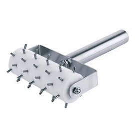 roller docker plastic stainless steel L 200 mm | roll length 130 mm product photo