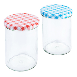 preserving jar | 435 ml Ø 75 mm H 120 mm • metal screw cap | 6 pieces product photo