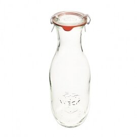 Weck® juice bottles | 250 ml Ø 60 mm H 140 mm • Support cover | 6 pieces product photo