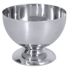 sundae dish 250 ml stainless steel round Ø 105 mm H 80 mm product photo