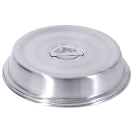plate dome stainless steel matt  H 50 mm maximal plate Ø 283 mm | bar handle product photo