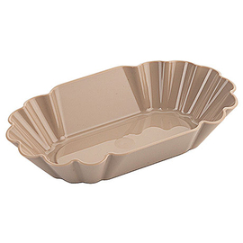 French fry bowl brown | 195 mm x 115 mm H 35 mm product photo