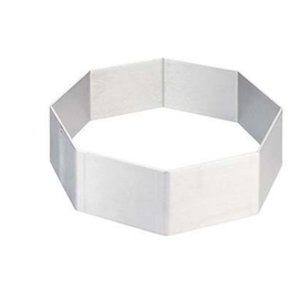 tartring aluminium octagonal Ø 160 mm  H 50 mm product photo