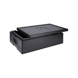 thermal container | EPP black GN 1/1 H 200 mm product photo