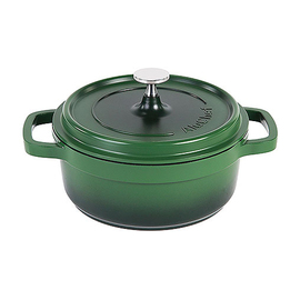 casserole 2.4 ltr cast aluminum green | suitable for induction product photo