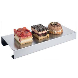 cake plate stainless steel rectangular | 325 mm x 135 mm product photo