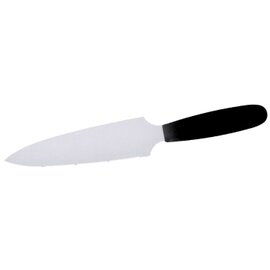 cake knife plastic stainless steel | cut on both sides smooth cut serrated cut blade length 170 mm product photo