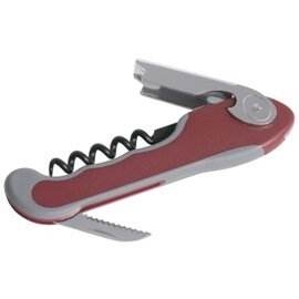 waiter tool stainless steel red  L 135 mm • foldable • multi-functional product photo