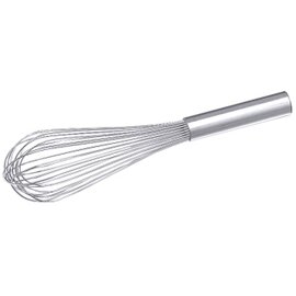 egg whisk stainless steel 24 wires Ø 1.3 mm round handle  L 500 mm product photo