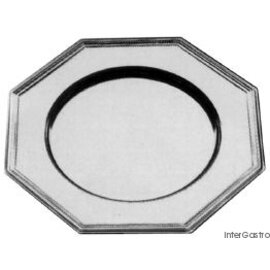 underplate stainless steel shiny | level round octagonal | 305 mm  x 305 mm product photo