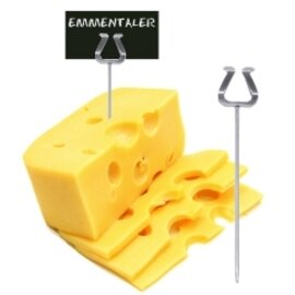 card stand • stainless steel H 100 mm product photo