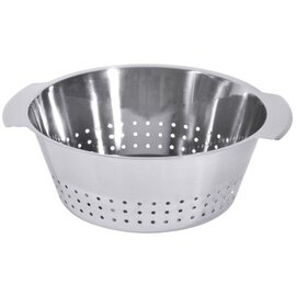 colander 3.0 ltr stainless steel | perforation Ø 3 mm | Ø 240 mm  H 90 mm product photo