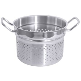 pasta cooker insert 13.5 l stainless steel round  Ø 280 mm  H 225 mm product photo