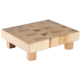 wooden block beech | 325 mm  x 265 mm  H 100 mm product photo