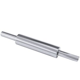 rolling pin stainless steel  Ø 65 mm  L 490 mm roll length 255 mm product photo
