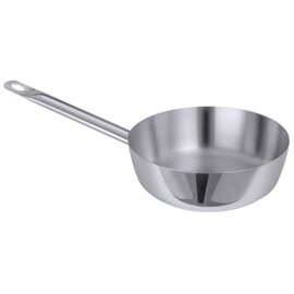 sauteuse KG 2000 PROFESSIONAL 1.5 ltr stainless steel 1 mm  Ø 200 mm  H 70 mm  | long stainless steel tube handle product photo