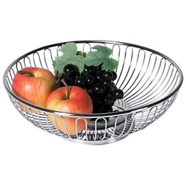 fruit basket stainless steel  Ø 170 mm  H 60 mm product photo