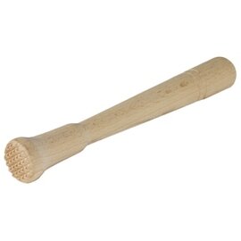 caipirinha muddler serrated wood nature  L 220 mm product photo