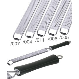 parmesan grater with support bracket L 400 mm grater surface 220 x 35 mm product photo