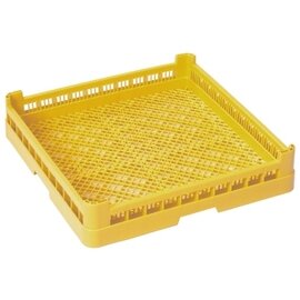 dishwasher basket SMALL PARTS yellow 500 x 500 mm  H 100 mm product photo
