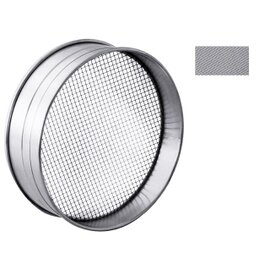 round sieve stainless steel | fine mesh | Ø 250 mm  H 100 mm product photo